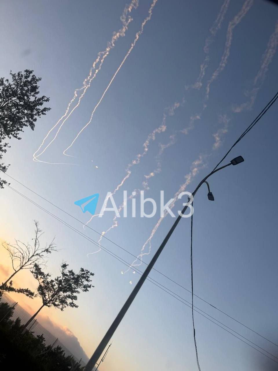 Israeli Army Intercepts Hezbollah Rockets in Southern Lebanon