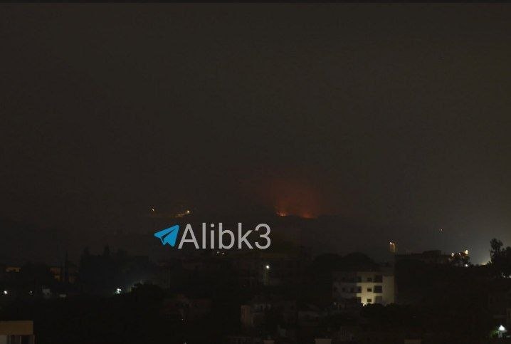 Intense Israeli Bombardment Hits Kfar Tebnit, South Lebanon