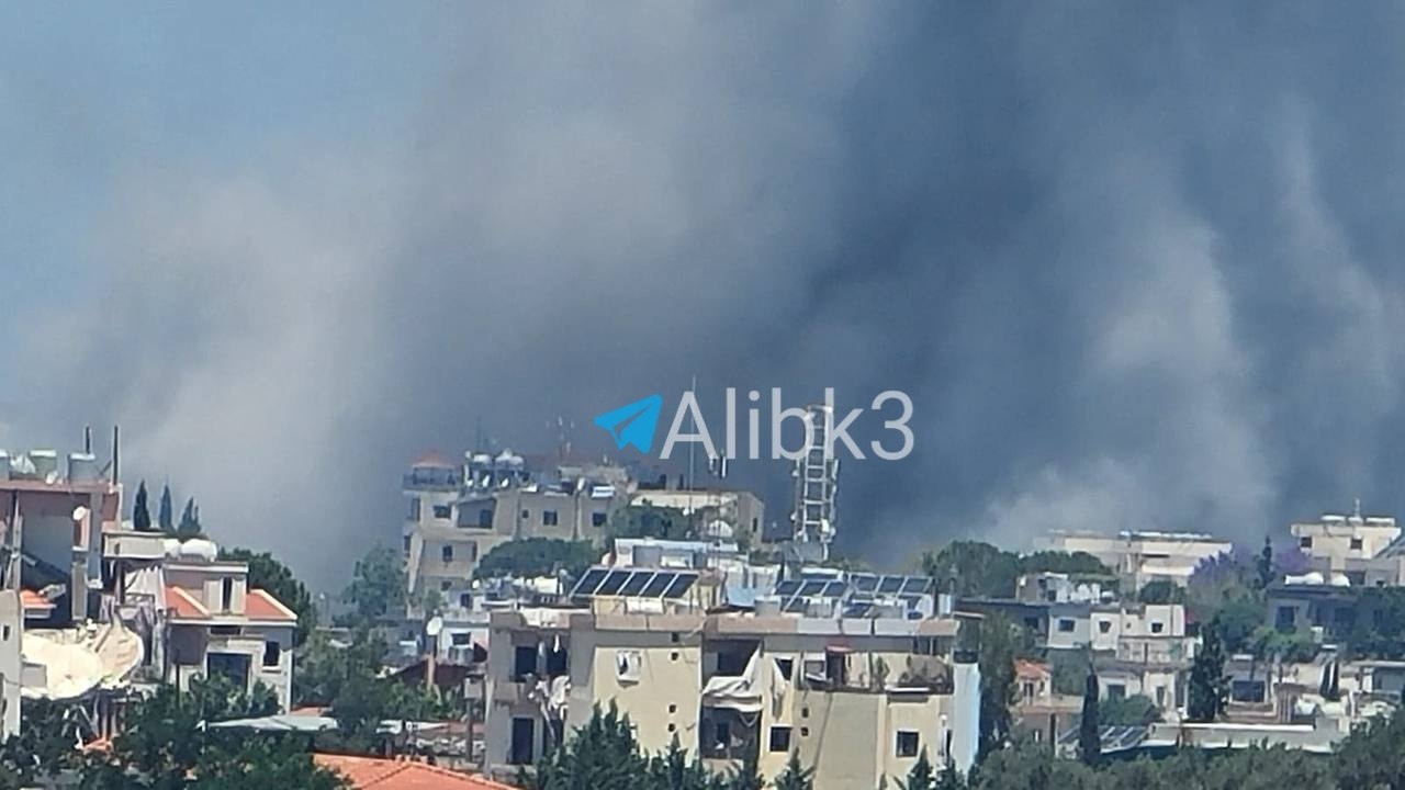 Dozens of raids hit villages in southern Lebanon
