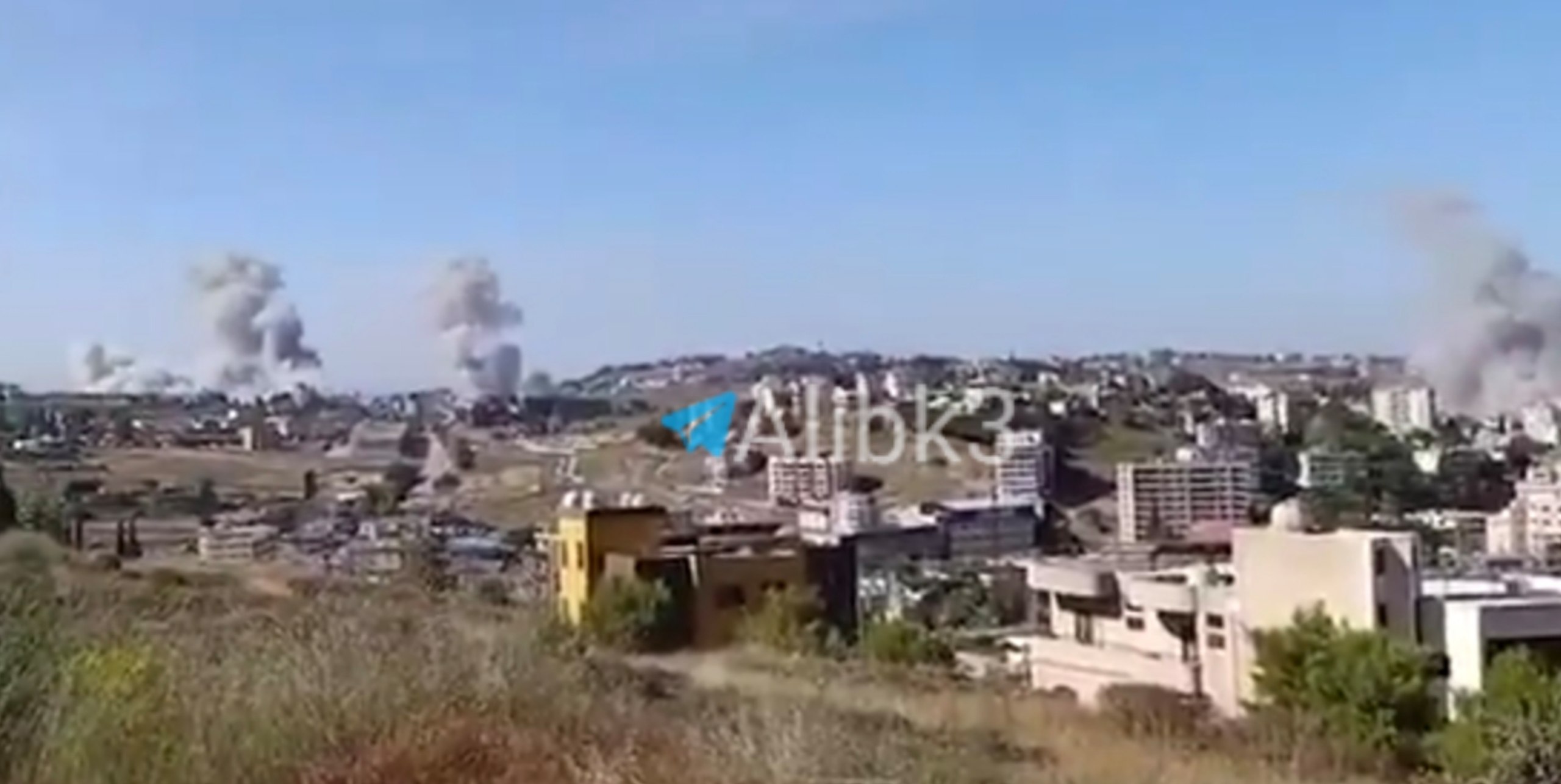 Intense Israeli Airstrikes Persist Over Southern Lebanon