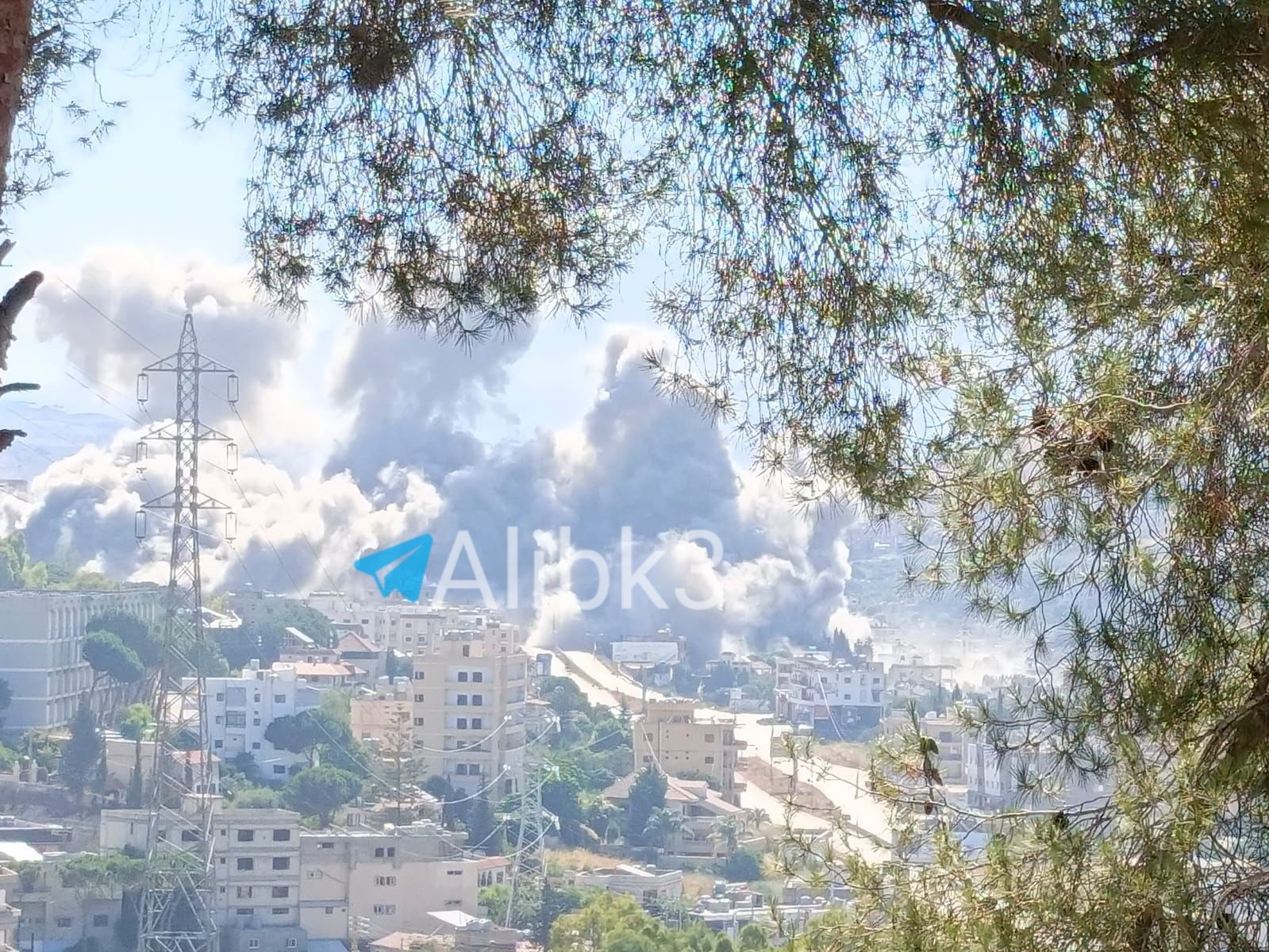 Fire Belt Reported in Kfar Reman, Southern Lebanon