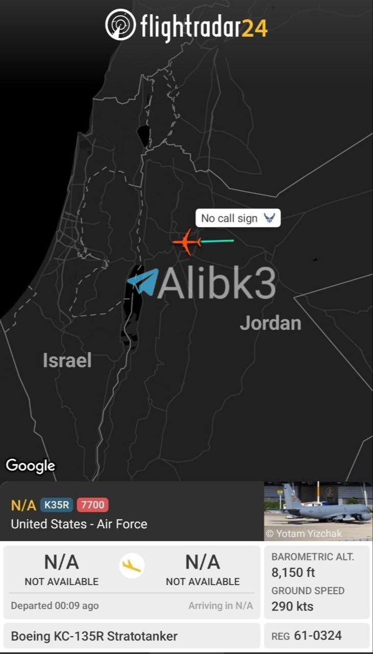 US Refueling Plane Sends Emergency Code After Leaving Iraqi Airspace