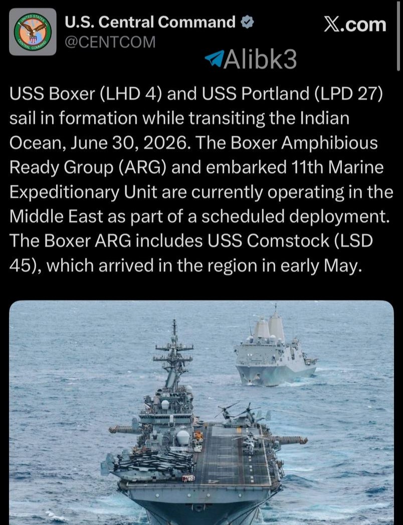 US Navy Ships Arrive in Middle East, Boost Amphibious Capabilities