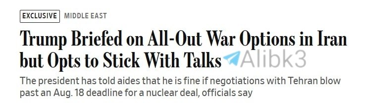 Trump Considers Renewing Iran Strikes Amid Ongoing Talks