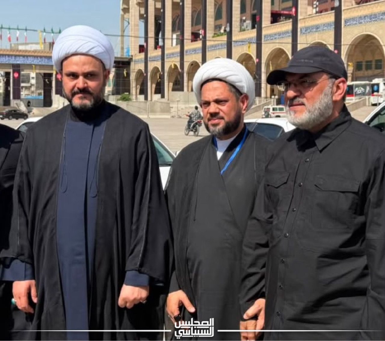 Al-Nujaba Delegation Pays Tribute to Martyr Ali Al-Khameini