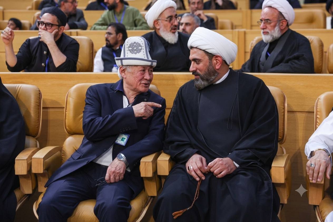 Sheikh Al‑Saidi Attends Tehran Conference on Imam Khamenei