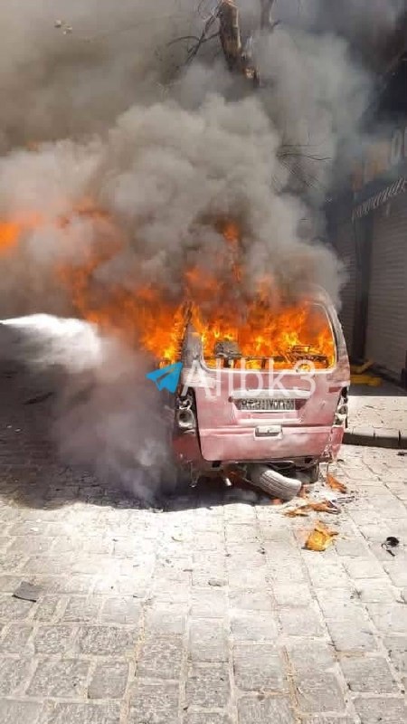 Car Explodes After Suicide Bomb in Damascus