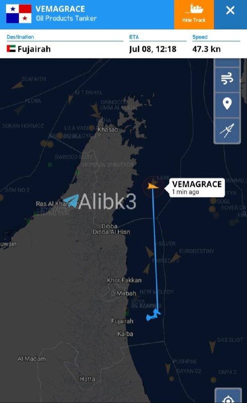 Oil Tankers' AIS Activation Raises Questions in US-Controlled Passage