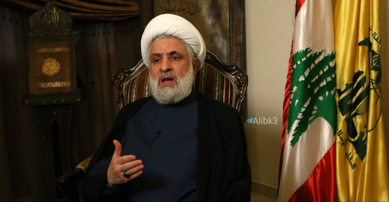 Hezbollah's Naim Qasim Delivers Funeral Speeches for Khamenei