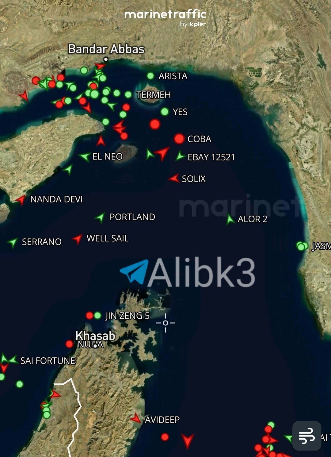Shipping Traffic Through Strait of Hormuz Nearly Halted