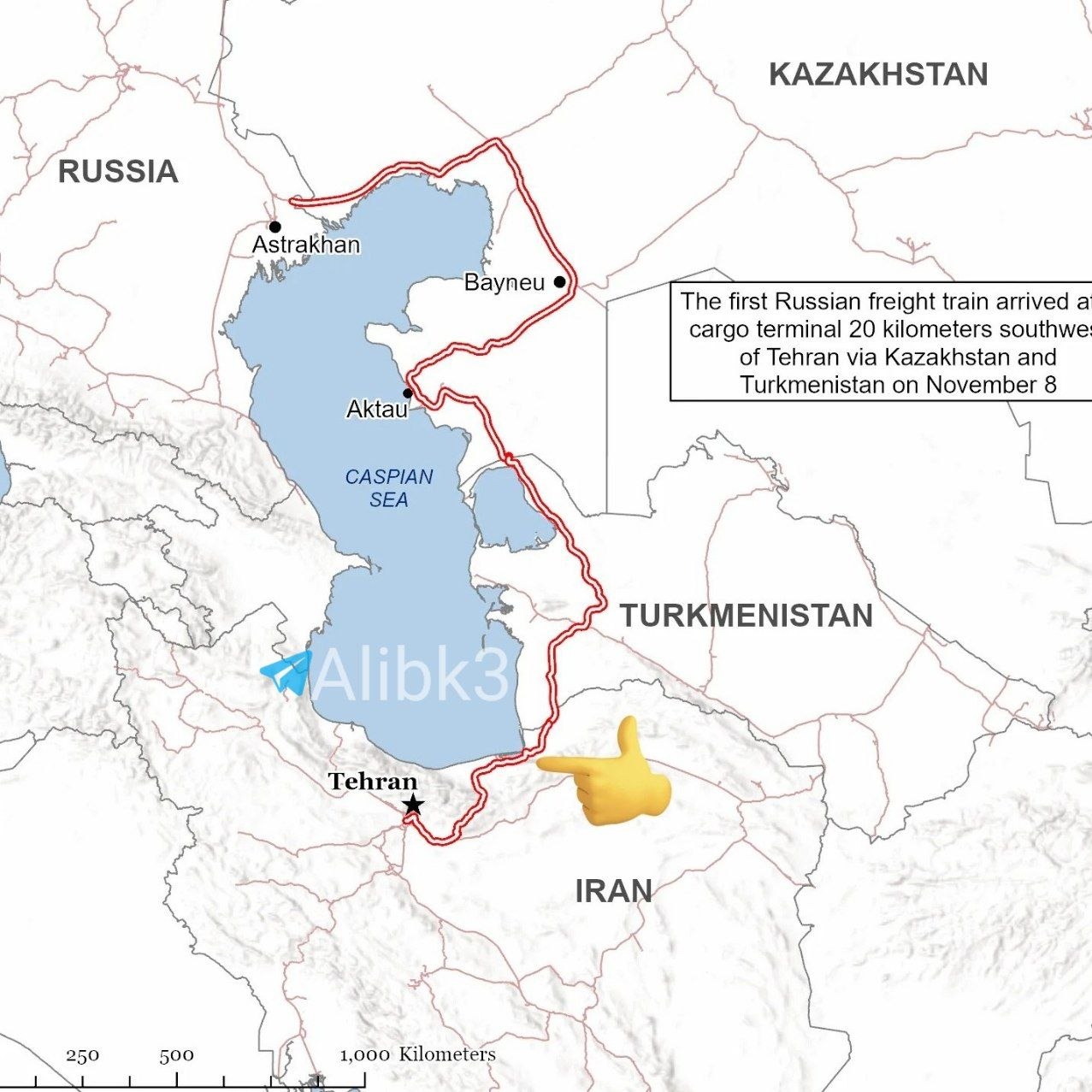 US Bombs Railway Bridges Linking Iran to Russia, China