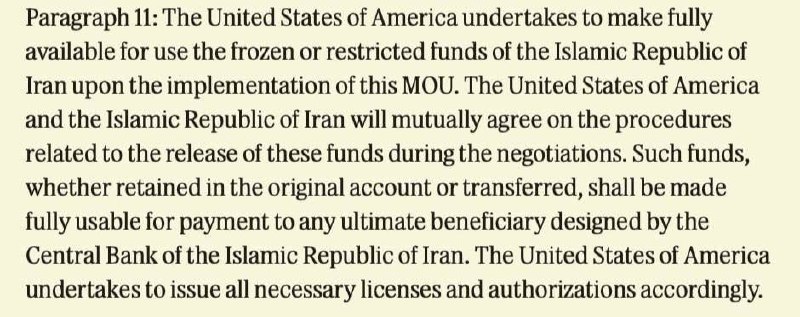 Analysis of Iran's Frozen Funds Release Timeline