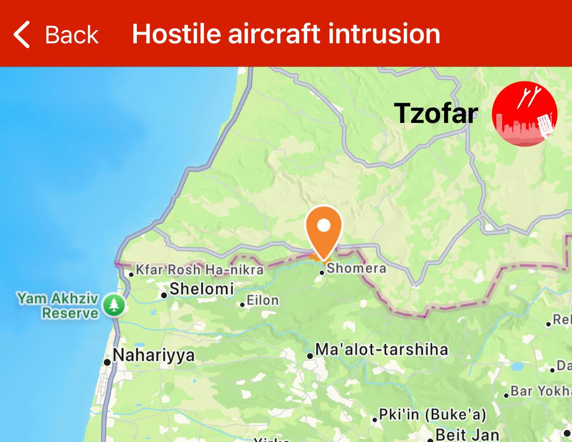 Hezbollah Launches Drones from Lebanon in Response