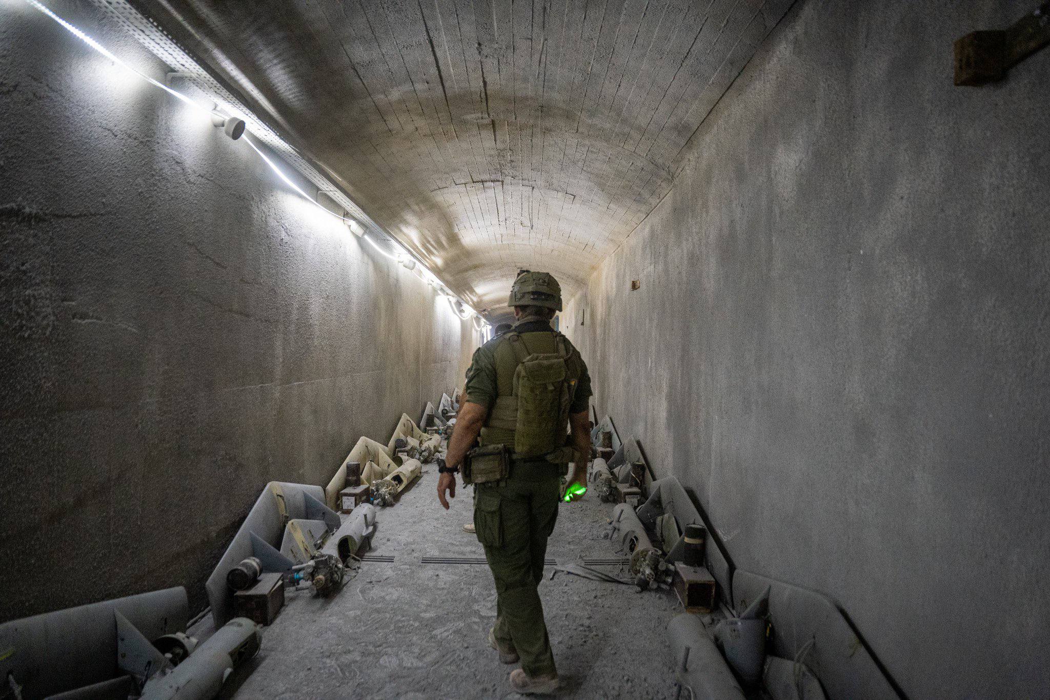IDF Reveals Hezbollah Underground Drone Tunnel Near Border