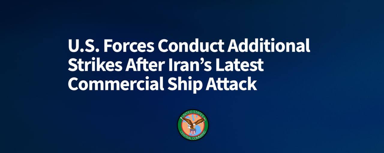 US Central Command Confirms Attack on Iran
