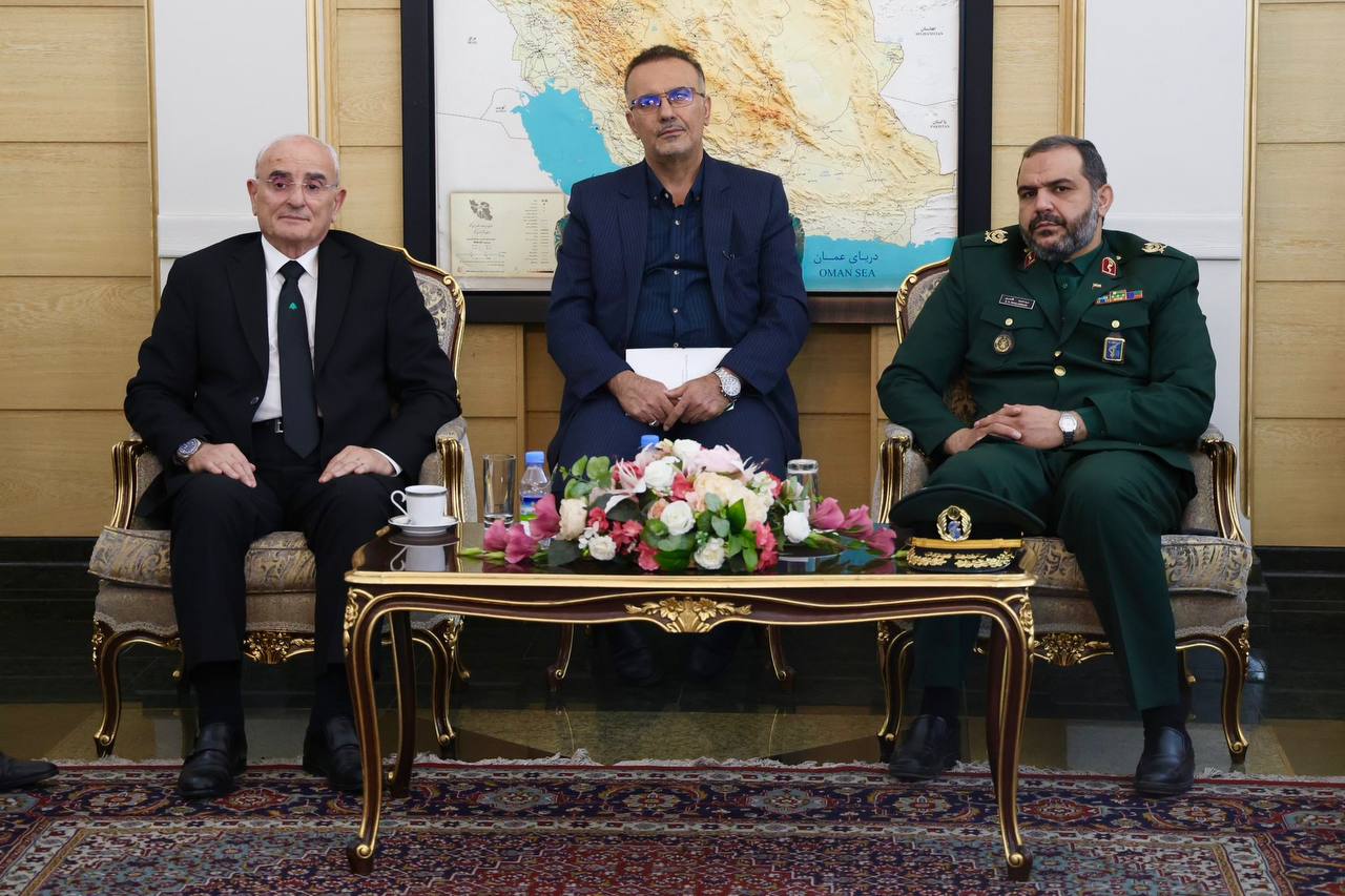 Lebanon Defense Minister Visits Tehran to Offer Condolences