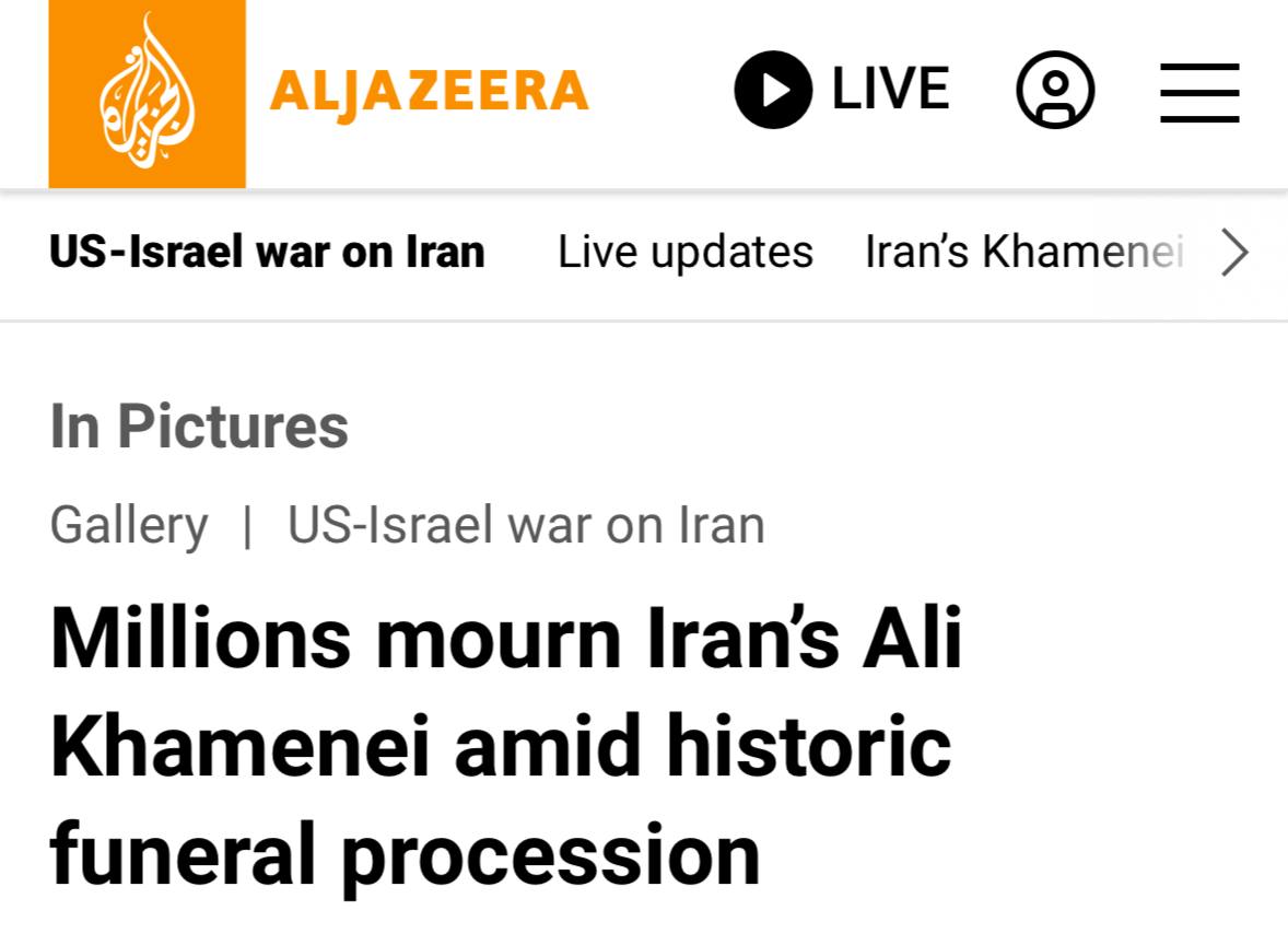 Iran Backs Leader as Millions Attend Mourning
