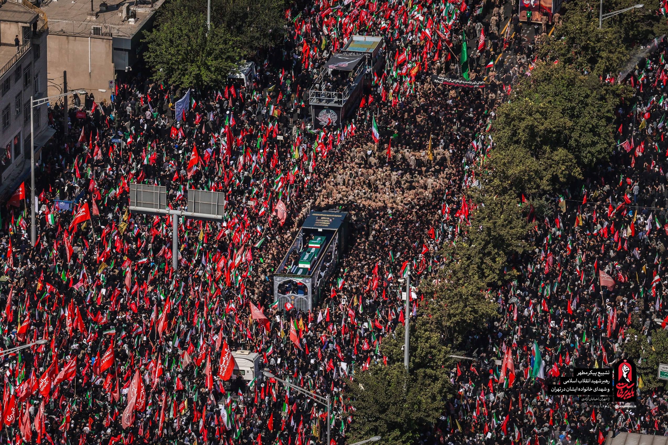 Images Released of Ayatollah Khamenei's Funeral