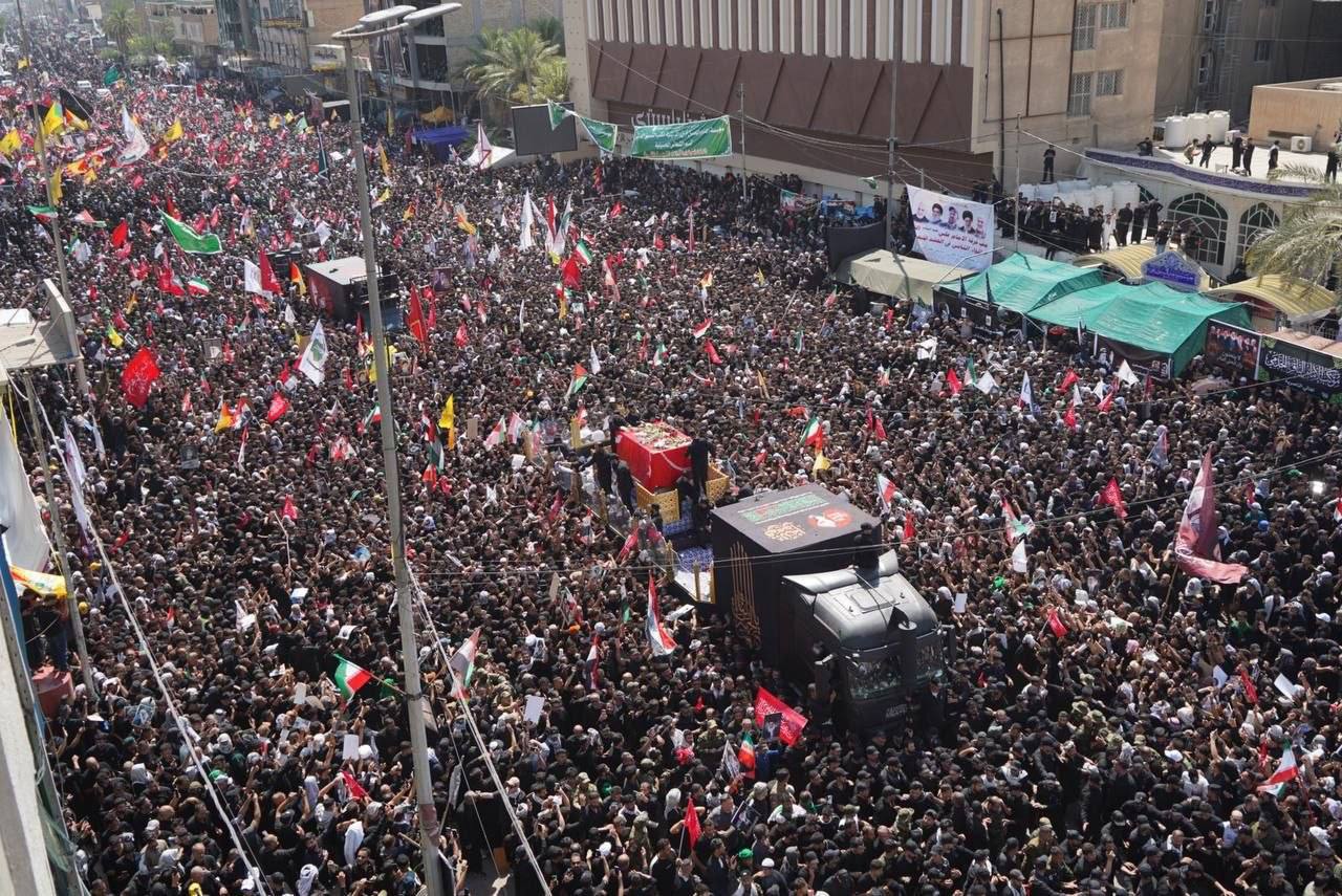 Millions Gather in Najaf for Imam Khamenei Funeral