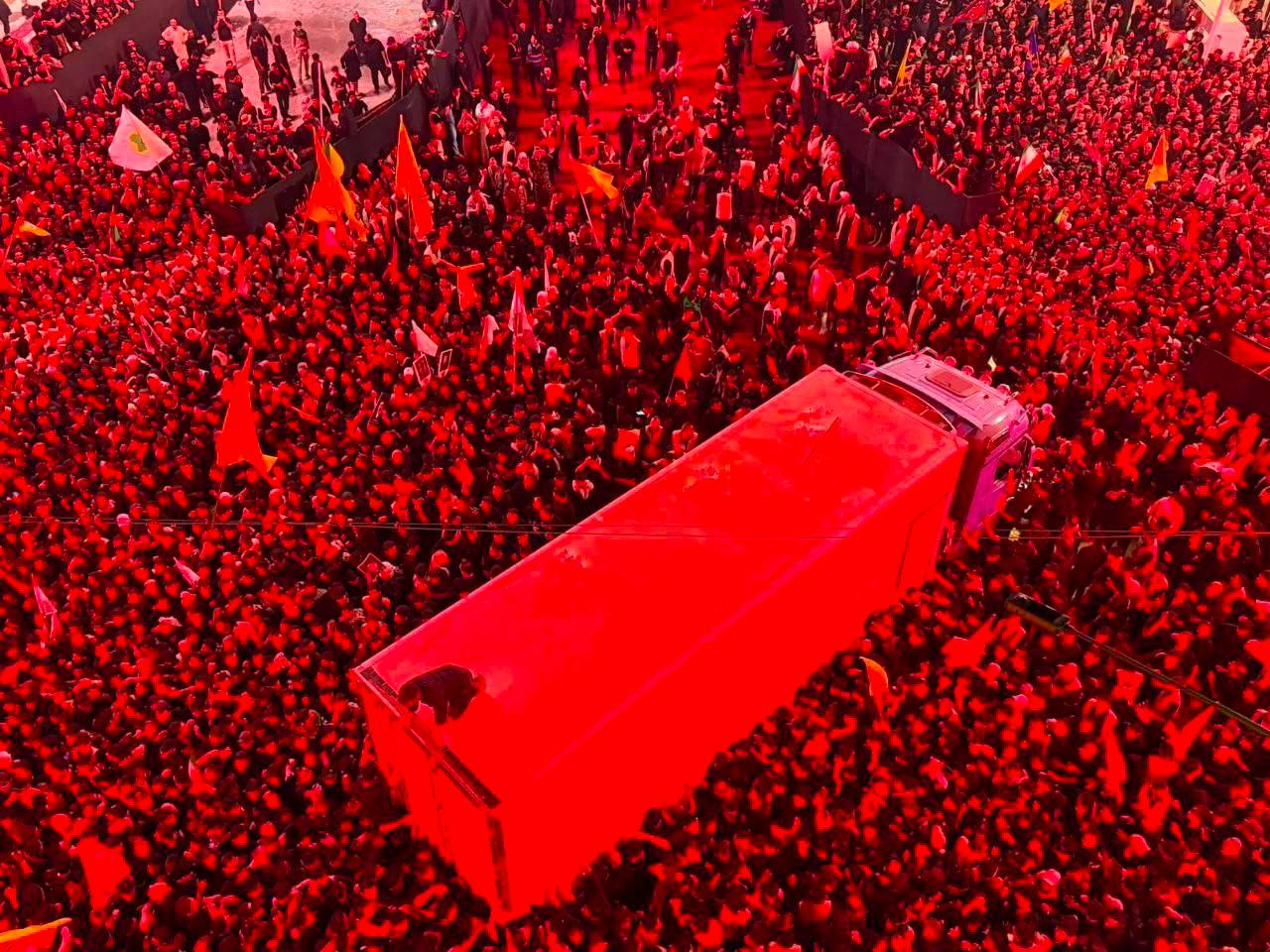 Ayatollah Khamenei coffin arrives at shrine amid national mourning