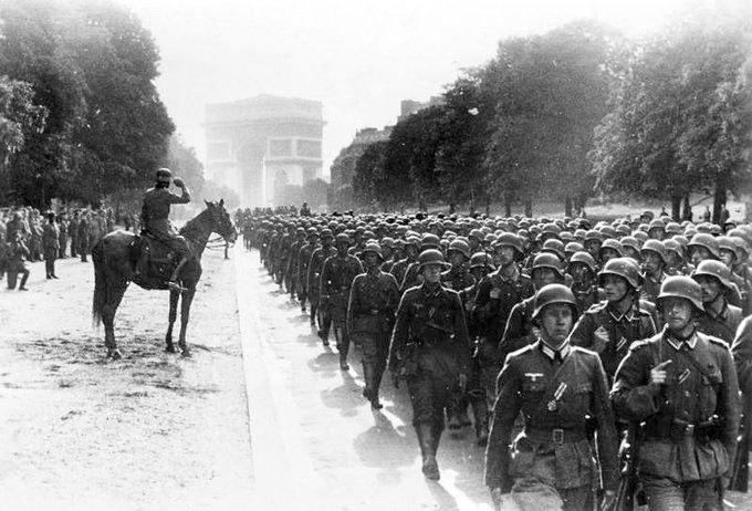 German Forces Entered Paris in 1940
