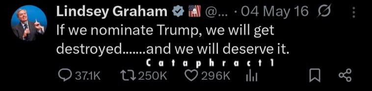 2016 Lindsey Graham tweet resurfaces, warning about Trump