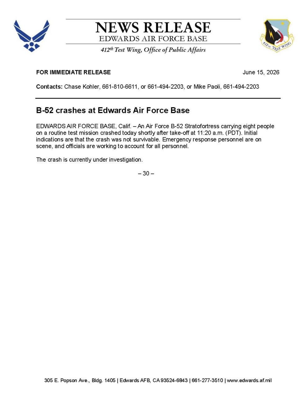 Eight People Killed in Reported Incident