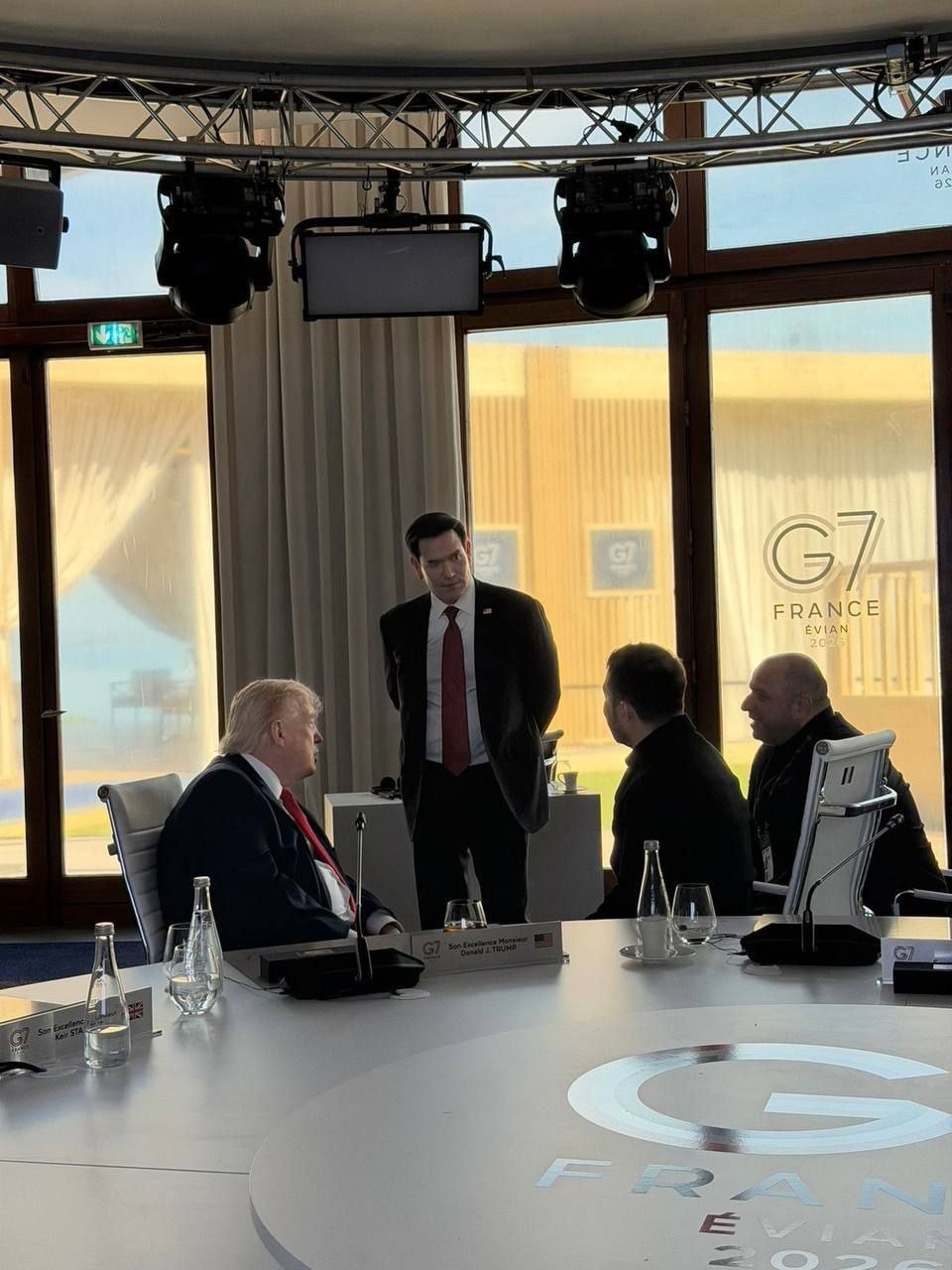 Trump Meets Zelensky at G7 Summit