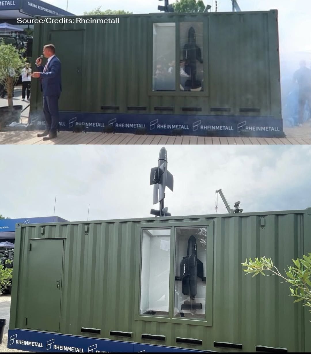 Rheinmetall Unveils Containerized Launcher for FV‑014 Loitering Munitions at Eurosatory