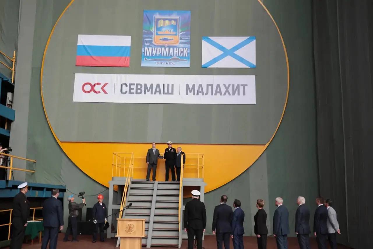 Keel Laid for Russian Yasen‑M Submarine Murmansk
