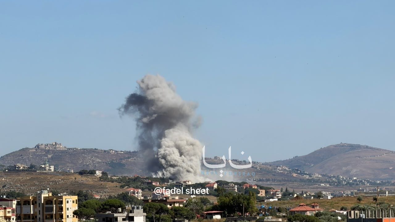 Israel Strikes Nabatieh Minutes After Ceasefire