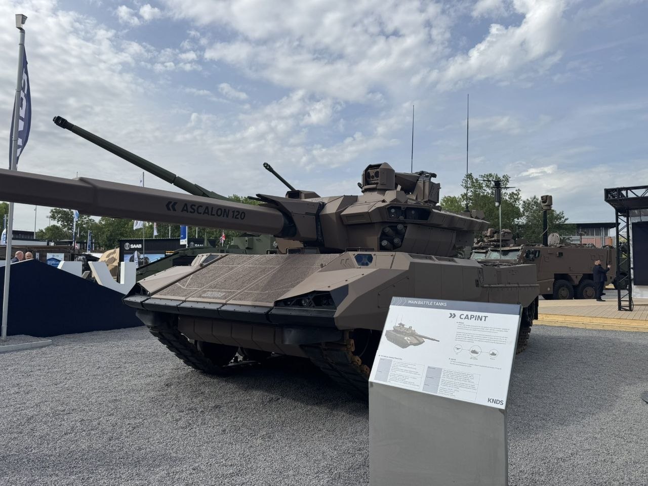 France Unveils Capinte Future Tank at Eurosatory 2026