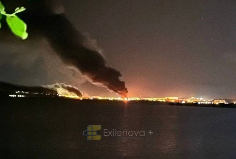 Ukraine Strikes Russian Oil Terminal in Kerch
