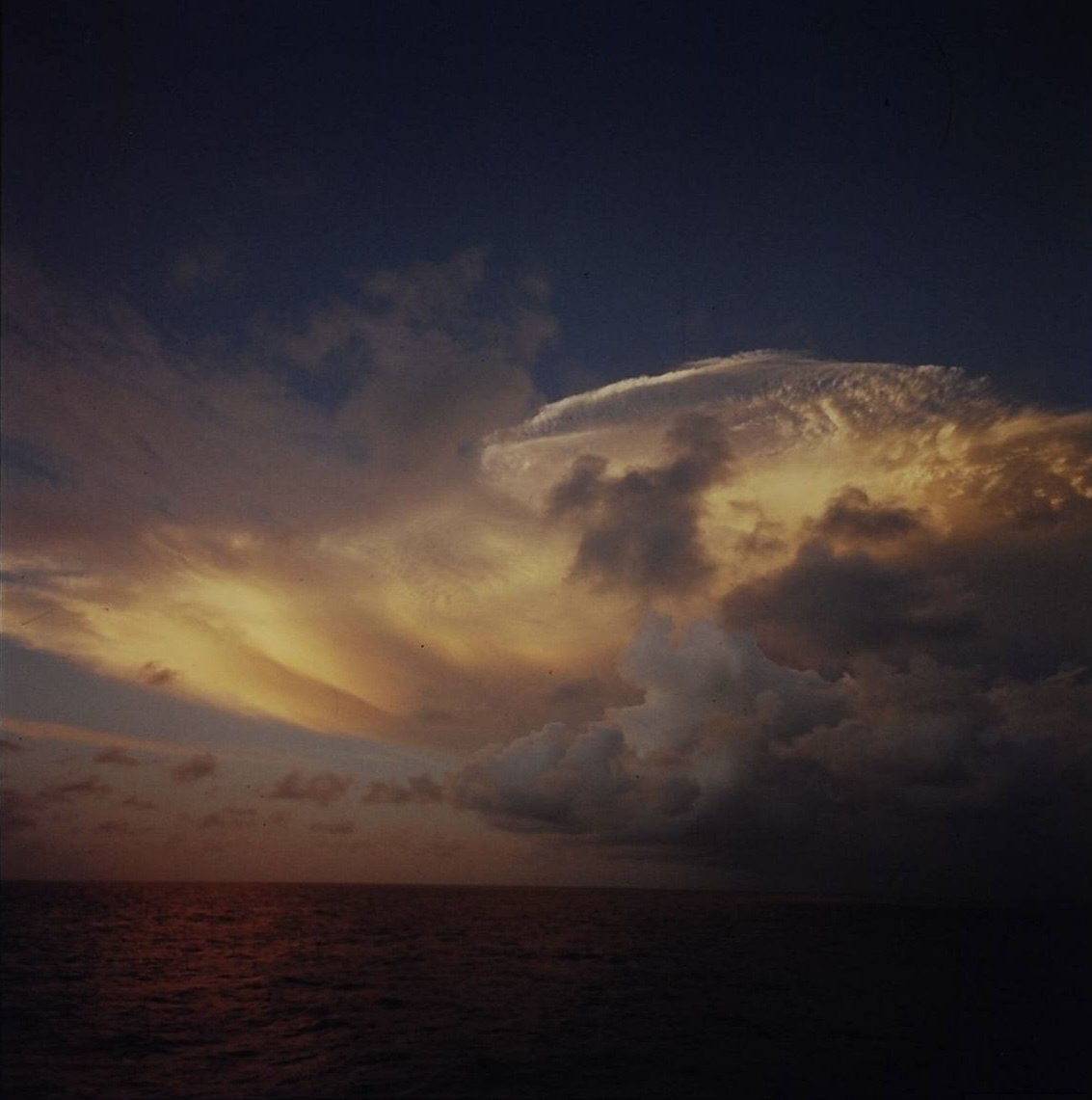 Radioactive Cloud from 1956 Bikini Atoll Thermonuclear Test
