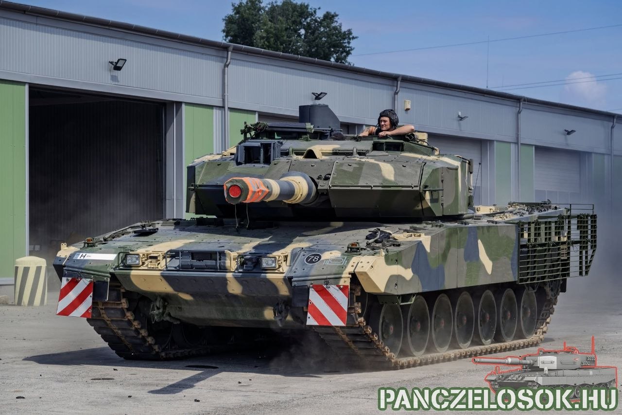 Hungarian Army Adds Modular Armor to Leopard 2A7HU Tanks
