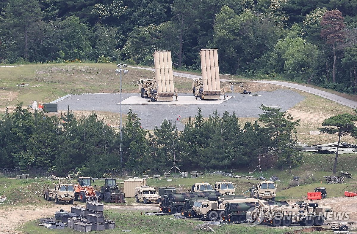 All Six THAAD Launchers Return to Seongju Base in South Korea