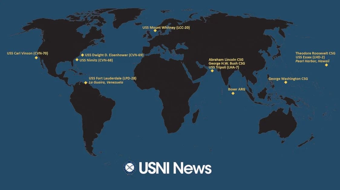 Blue Sea Fleet Circles Indian Ocean, No Major Shift