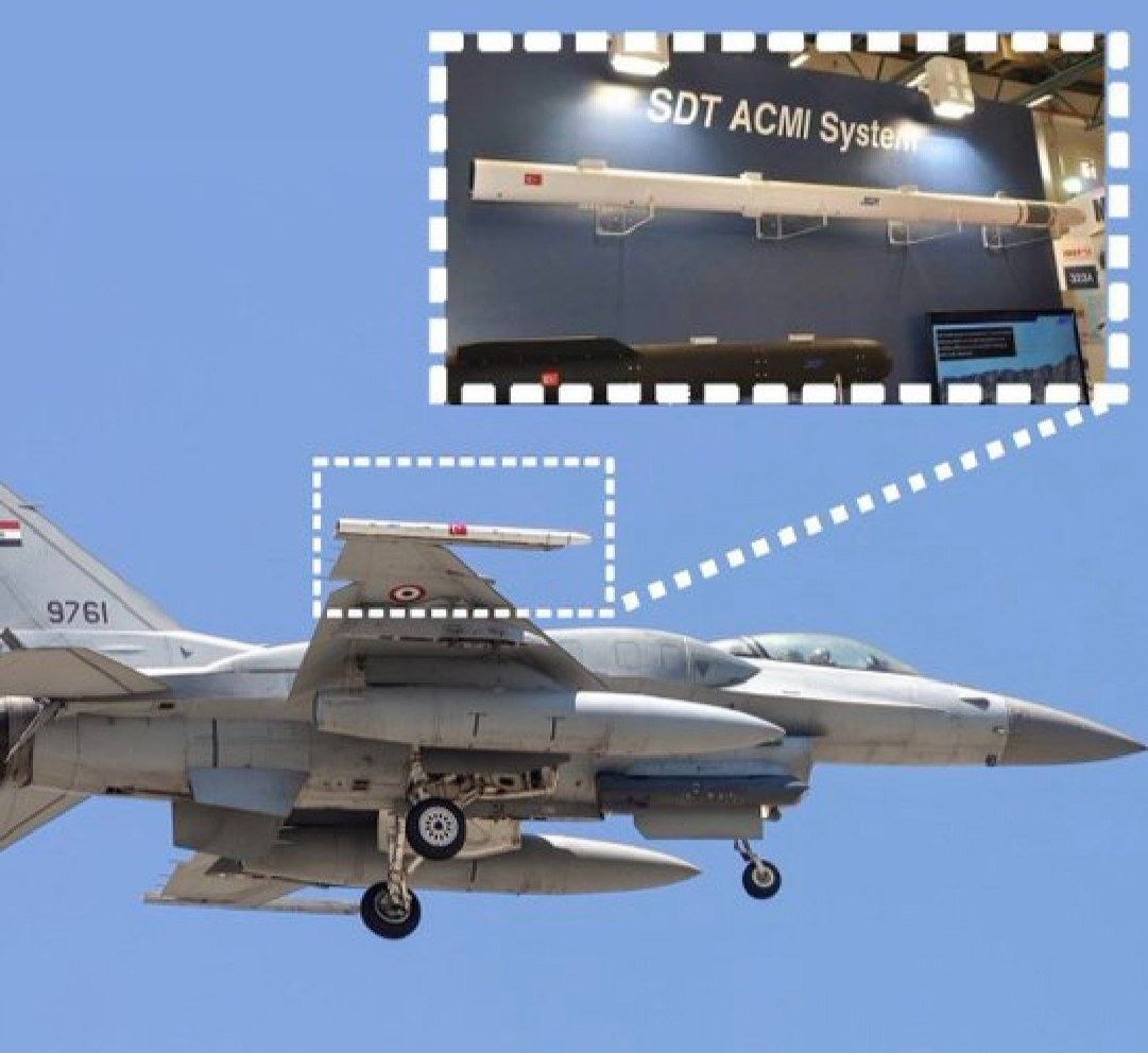 Egyptian F-16s fitted with Turkish-made training pod, eyeing AESA radar upgrade