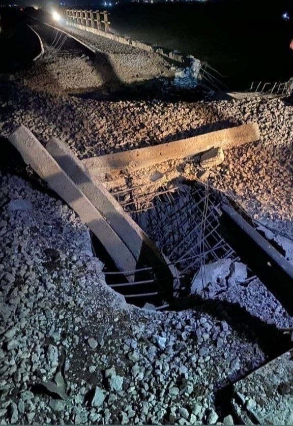 Bridge Damaged After Attack