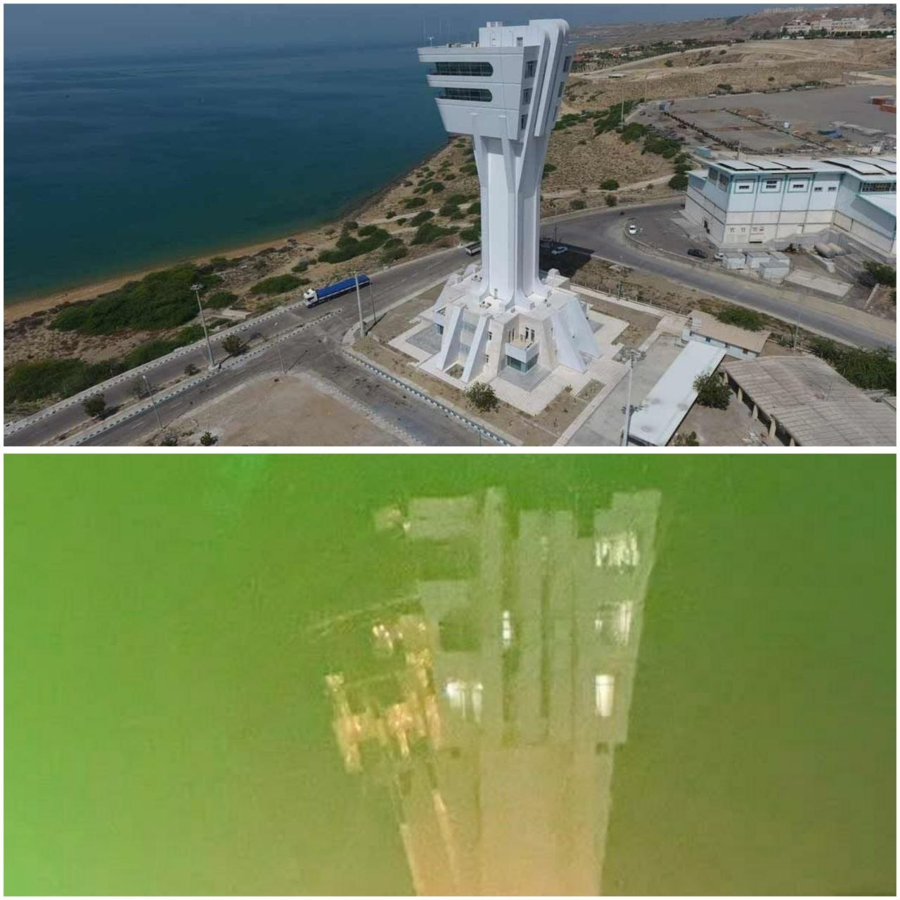 Watchtower in Chabahar damaged in attack