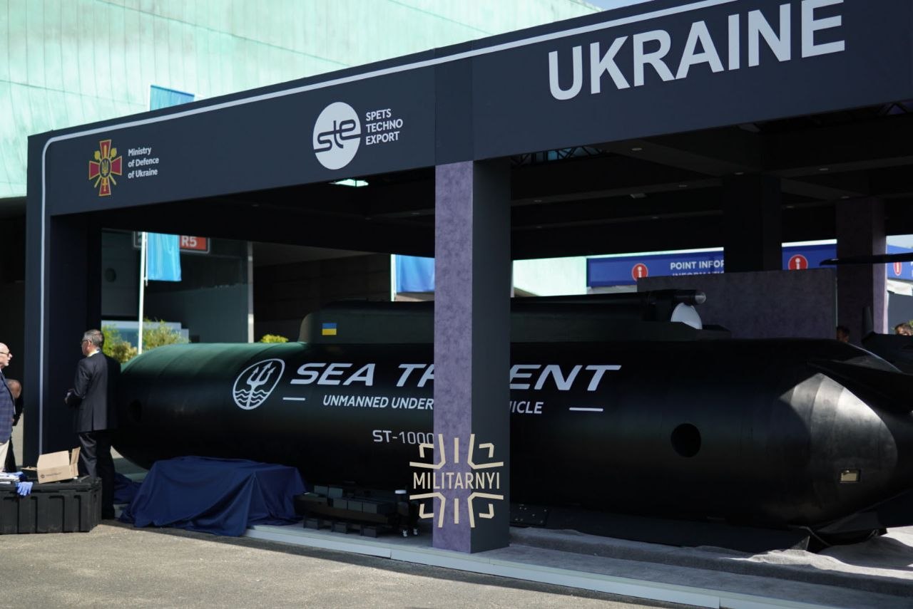 Ukraine Unveils New Heavy Underwater Drone "SEA TRIDENT"