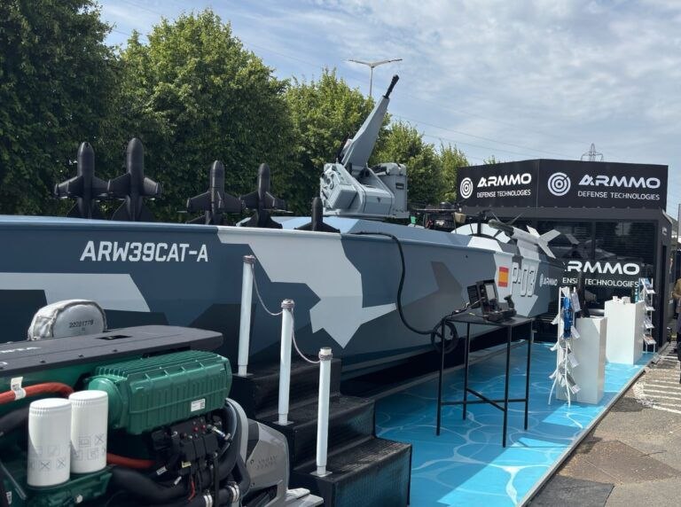 Spain's ARMMO Unveils New ARW39CAT-A Unmanned Surface Vehicle at EuroSaturi 2026