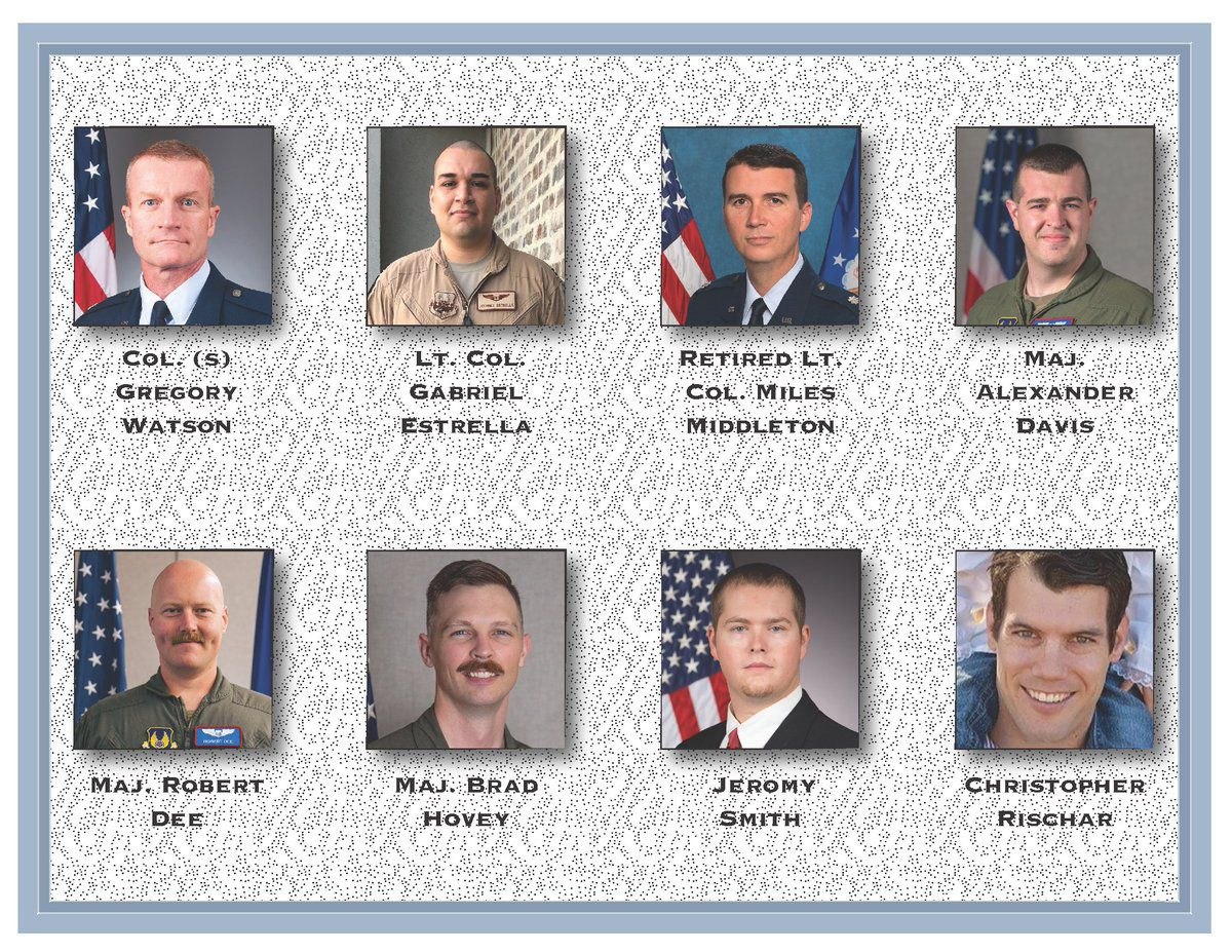 US Air Force releases photos of B-52 crew killed in crash