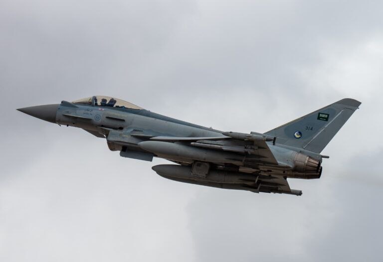 Saudi Base Completes First Full Eurofighter Typhoon Overhaul