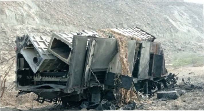 Iranian Anti-Ship Missile Talaya Destroyed