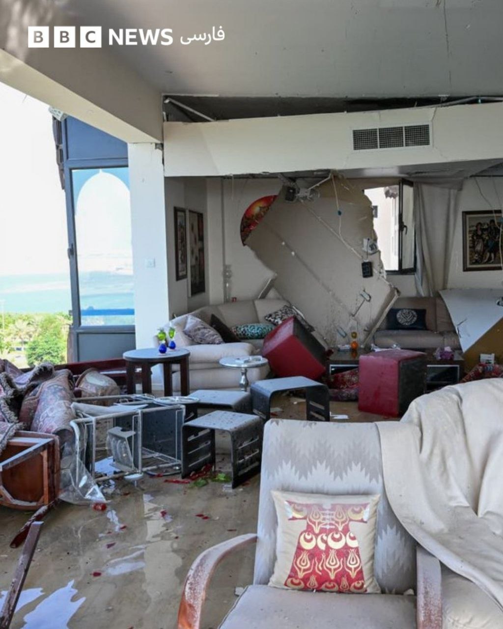 Bahrain Building Hit by Iranian Suicide Drone