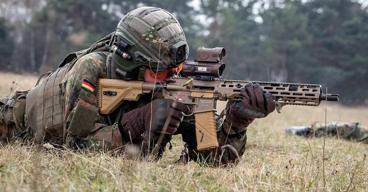 German Army Tests New HK G95KA1 Rifle in Training