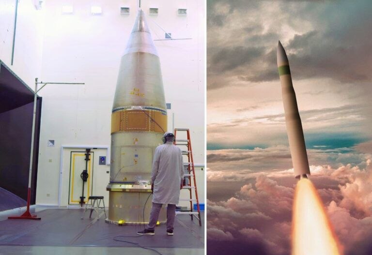 First Official Images Released of New LGM-35A Sentinel ICBM