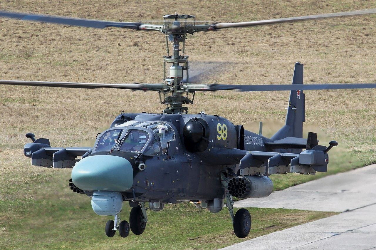 Russian Kamov-52 Attack Helicopter Lost in Ukraine