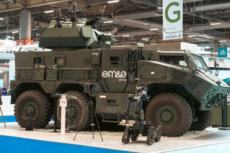 Spanish Company Unveils ODIN 6x6 Drone Countermeasure System